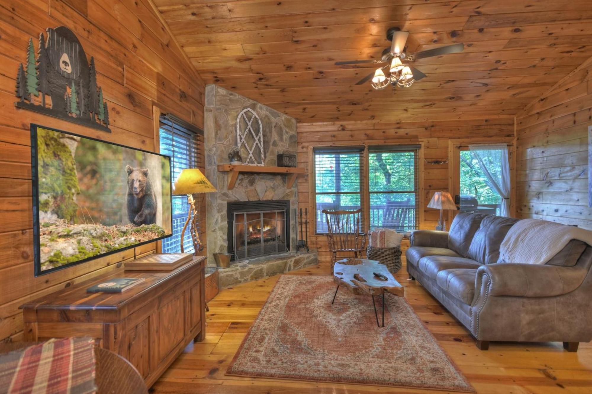 Bearfoot Ridge Wood-Burning Fireplace Cozy Hot Tub Serene Views Ellijay Ngoại thất bức ảnh
